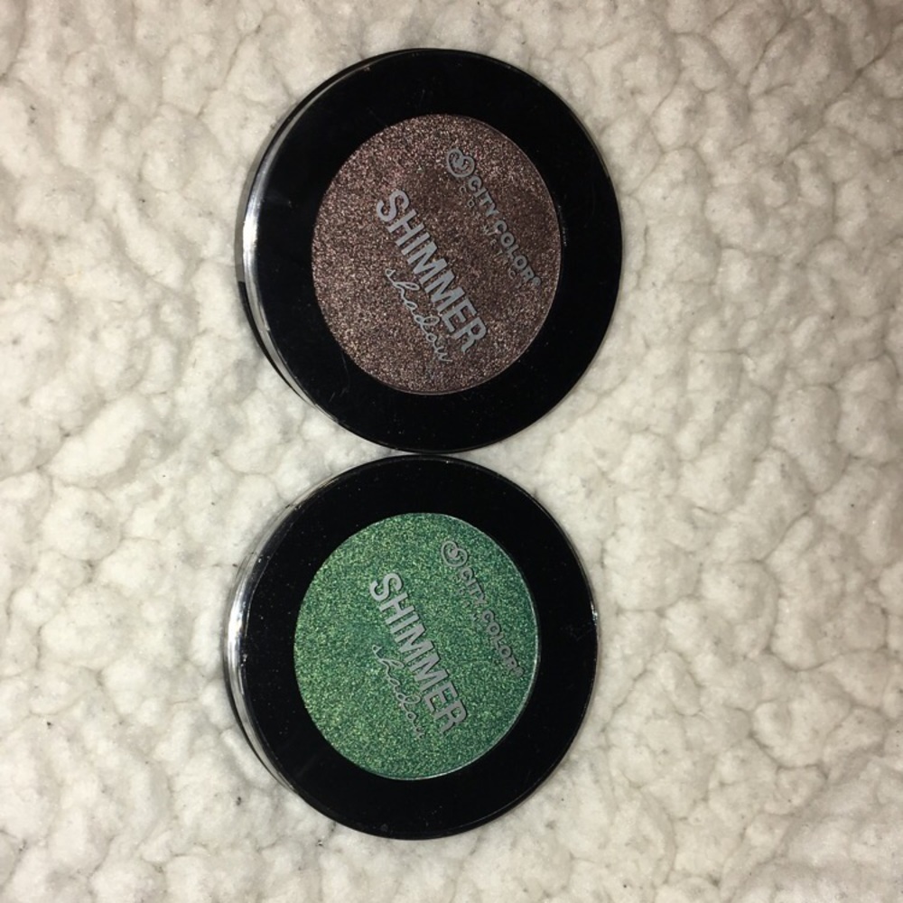 2 City Color Shimmer Shadows